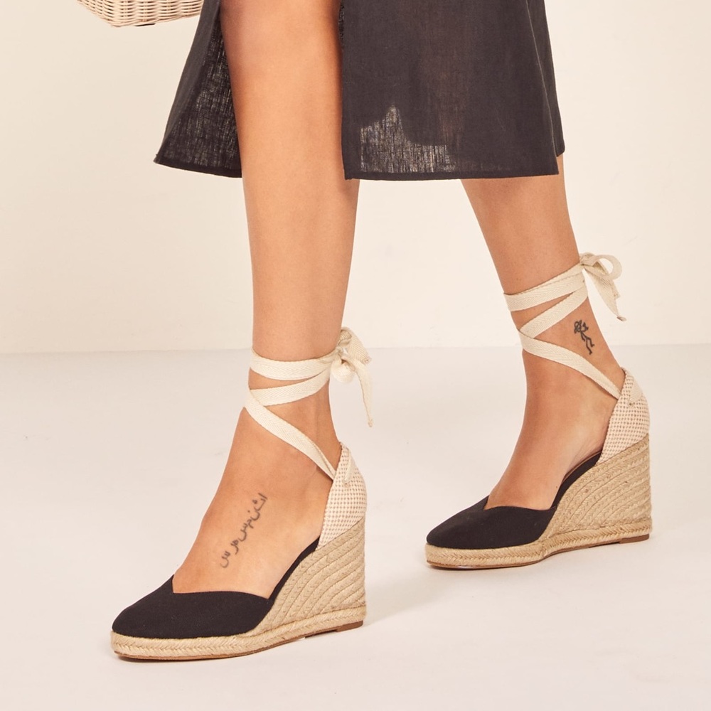 Reformation Camilla Espadrilles